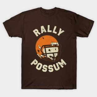 Rally Possum Funny Cleveland Football T-Shirt